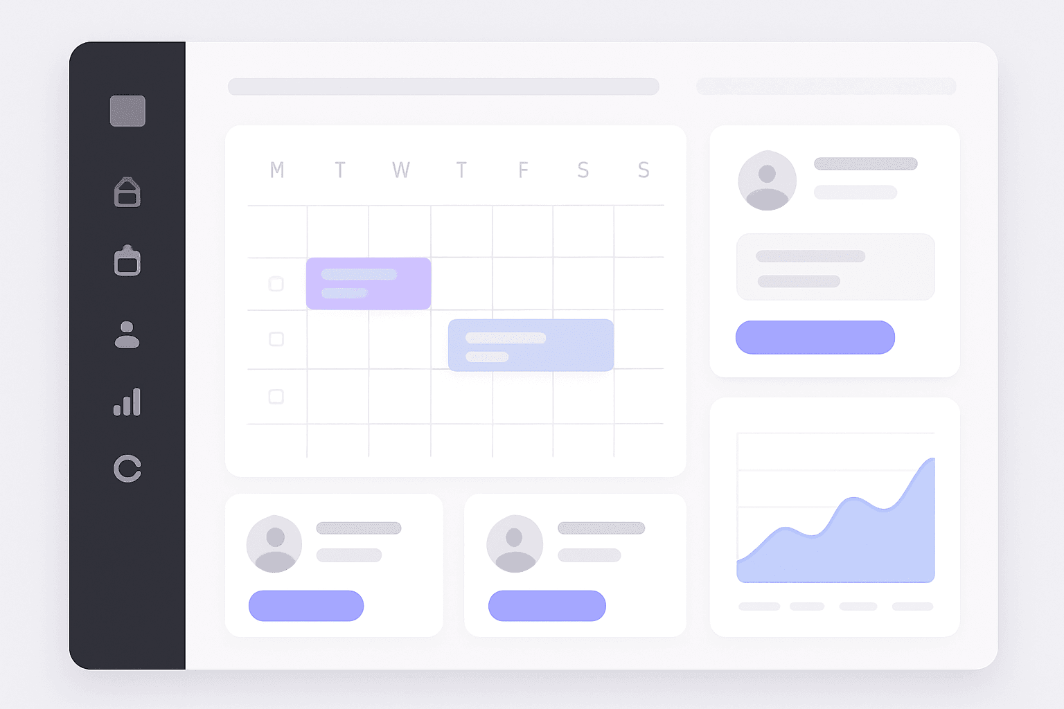 GeniusBook dashboard overview
